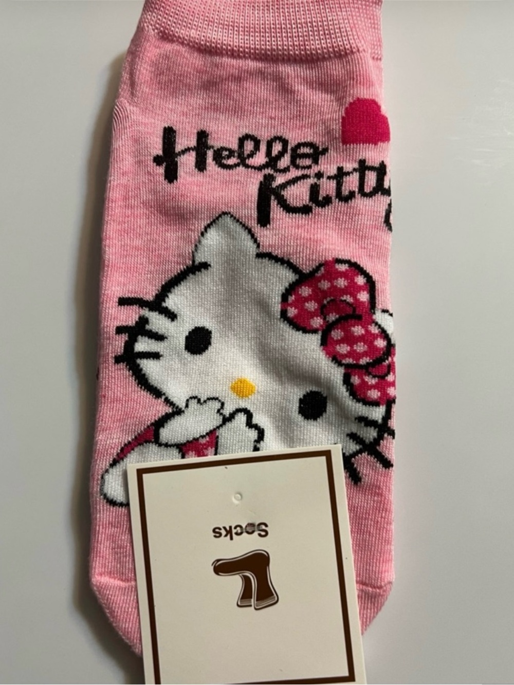6 pair socks- 3 Hello Kitty & 3 Disney Character Kids Ankle Socks - NWT - Picture 5 of 8